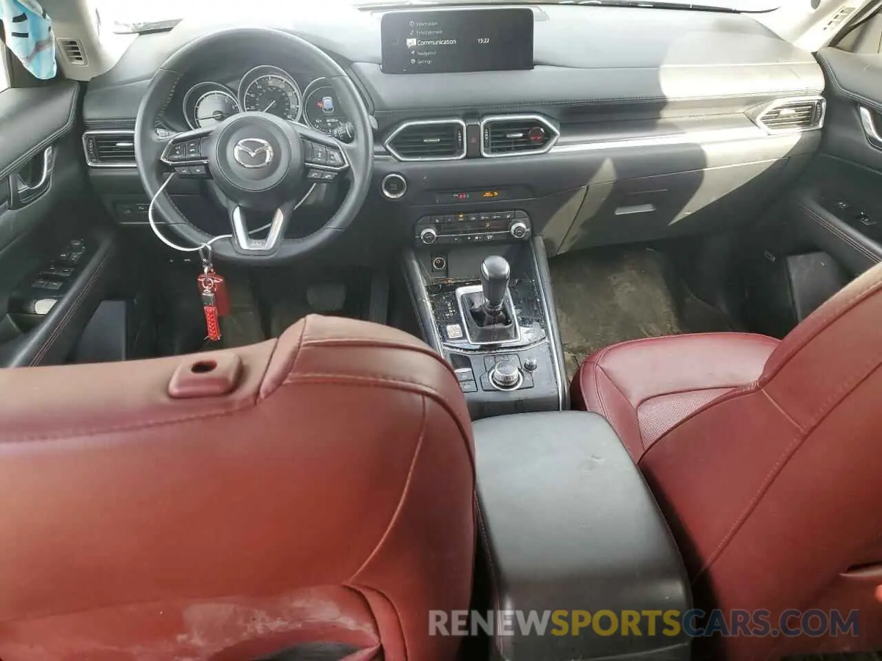 8 fotografías del automóvil dañado JM3KFBCY7M0352364 MAZDA CX-5 CARBO 2021