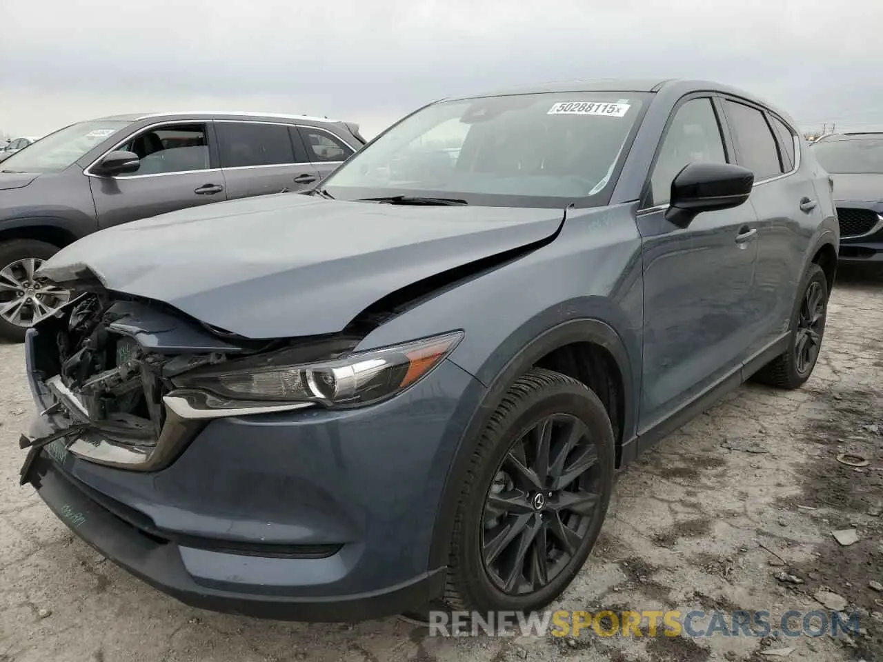 1 fotografías del automóvil dañado JM3KFBCY7M0388412 MAZDA CX-5 CARBO 2021