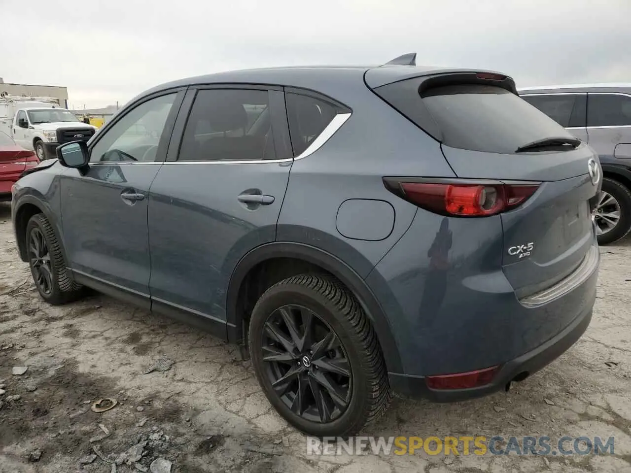 2 fotografías del automóvil dañado JM3KFBCY7M0388412 MAZDA CX-5 CARBO 2021