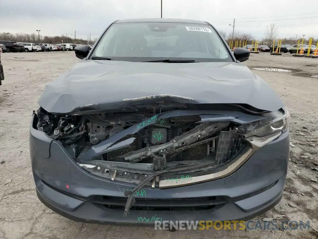 5 fotografías del automóvil dañado JM3KFBCY7M0388412 MAZDA CX-5 CARBO 2021