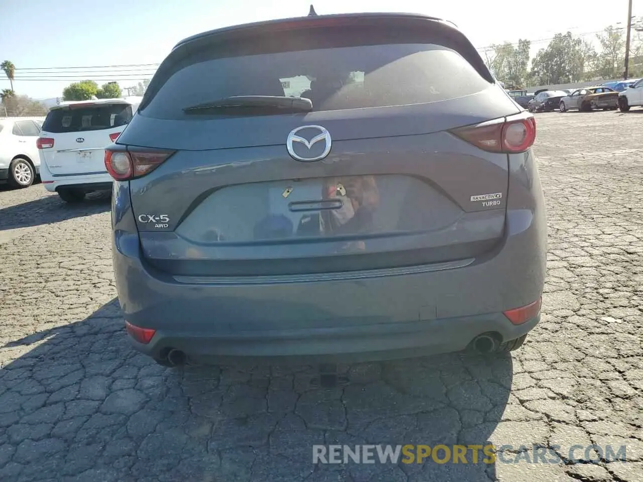 6 fotografías del automóvil dañado JM3KFBCY7M0439553 MAZDA CX-5 CARBO 2021
