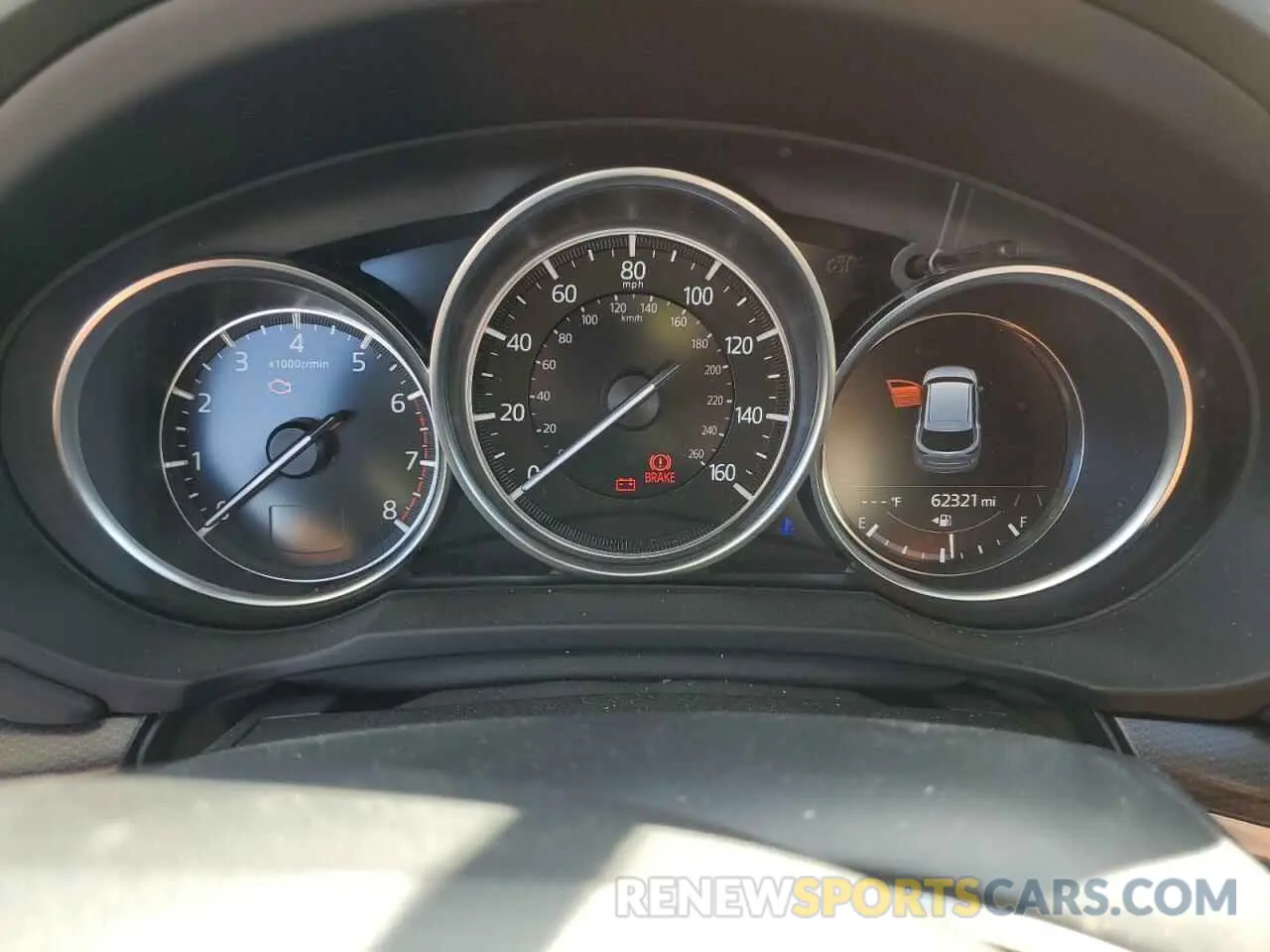 9 fotografías del automóvil dañado JM3KFBCY7M0439553 MAZDA CX-5 CARBO 2021