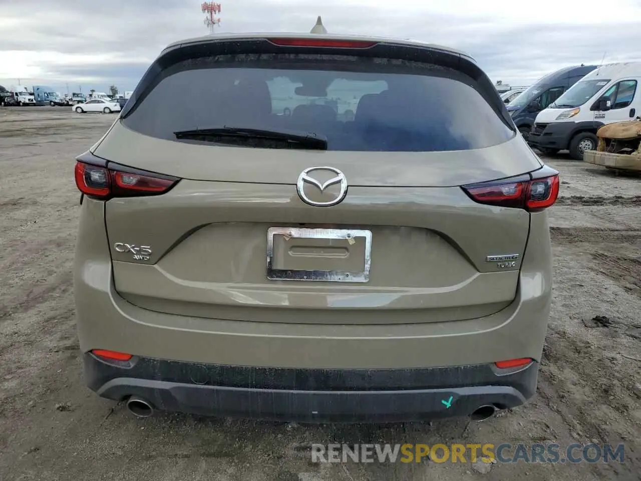 6 fotografías del automóvil dañado JM3KFBAY5R0403872 MAZDA CX-5 CARBO 2024