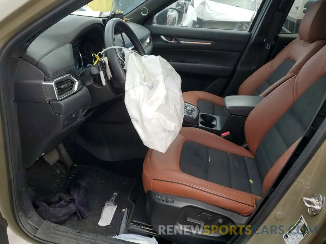 7 fotografías del automóvil dañado JM3KFBAY5R0403872 MAZDA CX-5 CARBO 2024