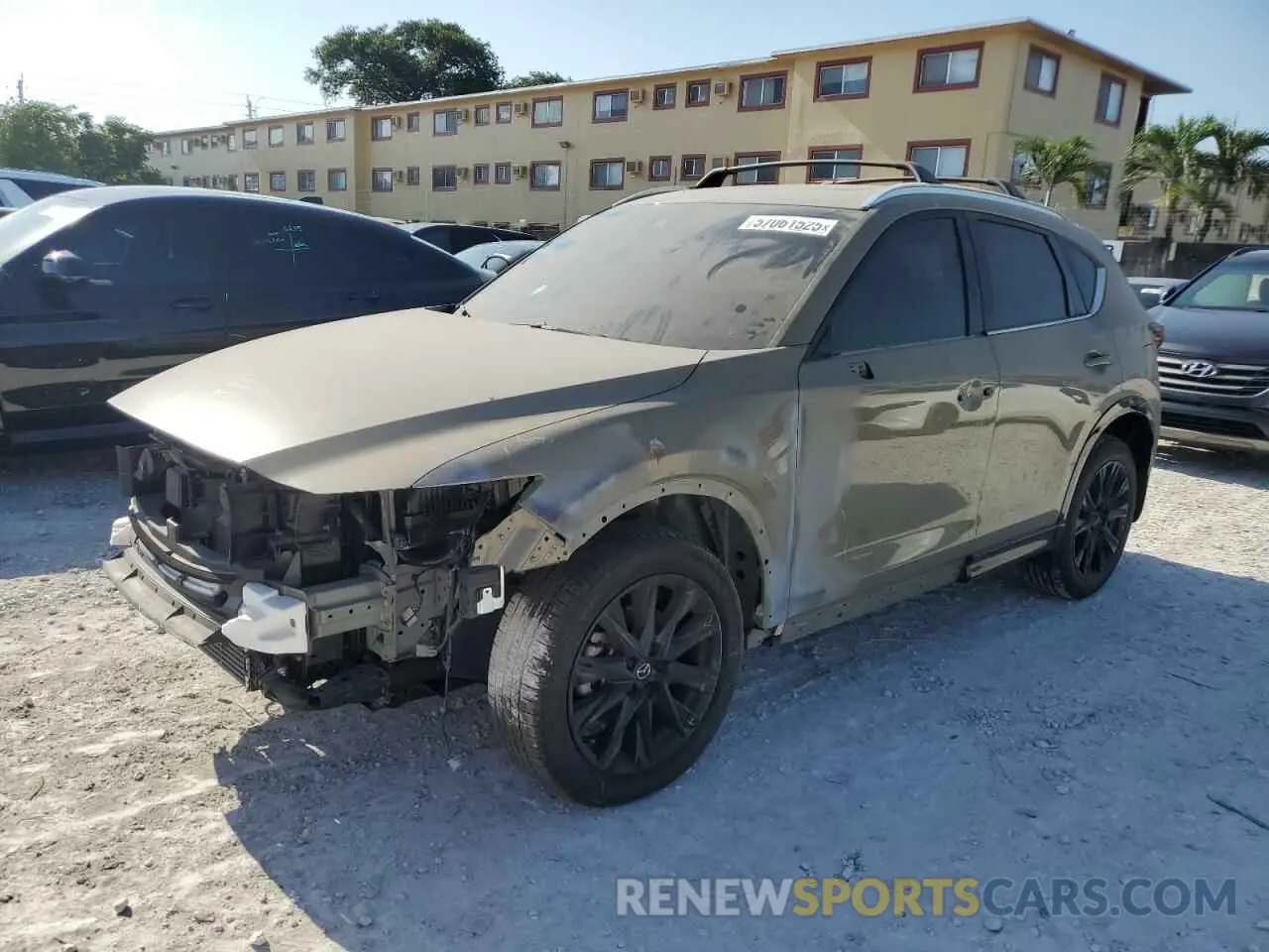 1 fotografías del automóvil dañado JM3KFBAY5R0435589 MAZDA CX-5 CARBO 2024