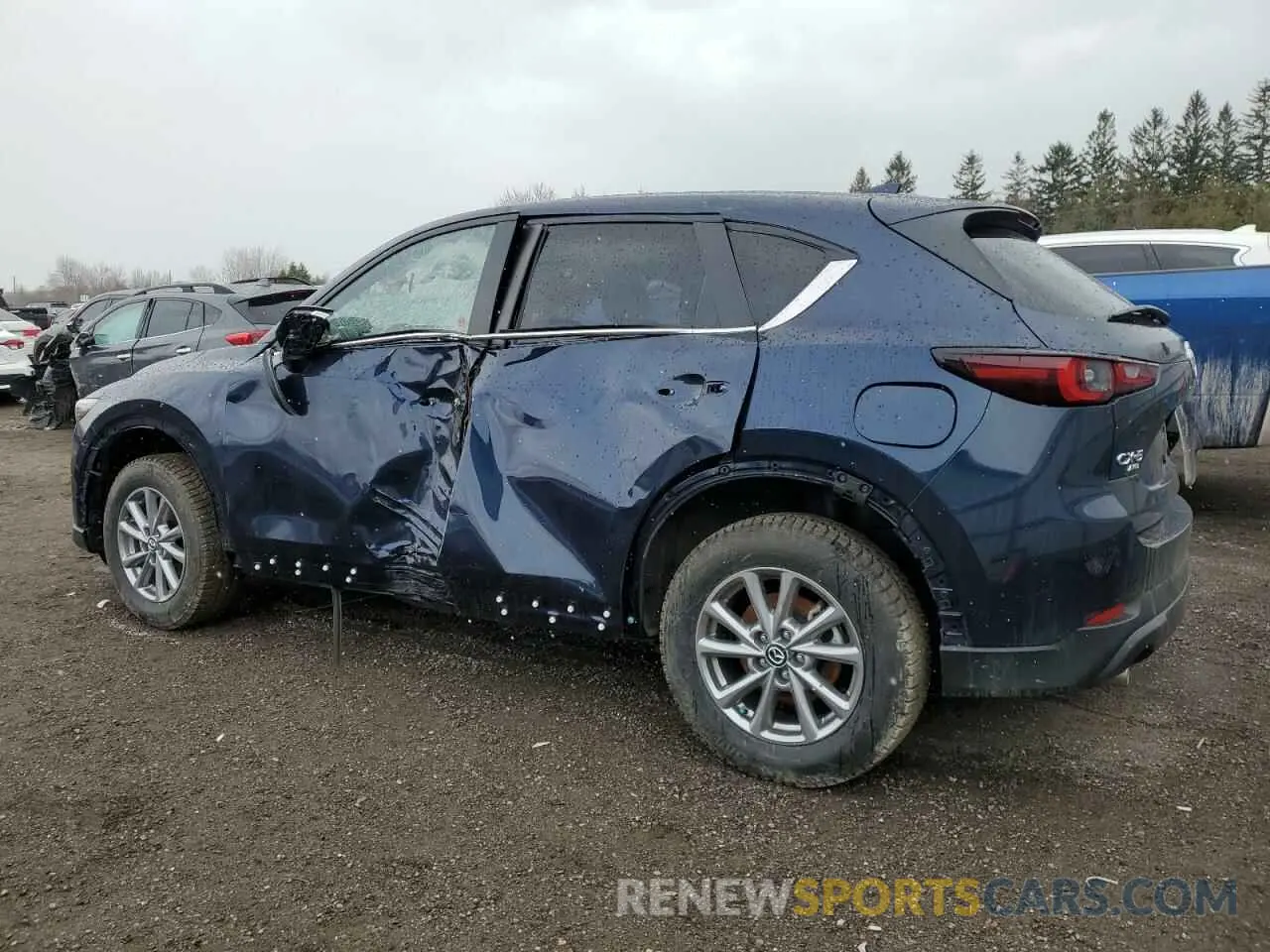2 fotografías del automóvil dañado JM3KFBBL2N0641269 MAZDA CX-5 GX 2022