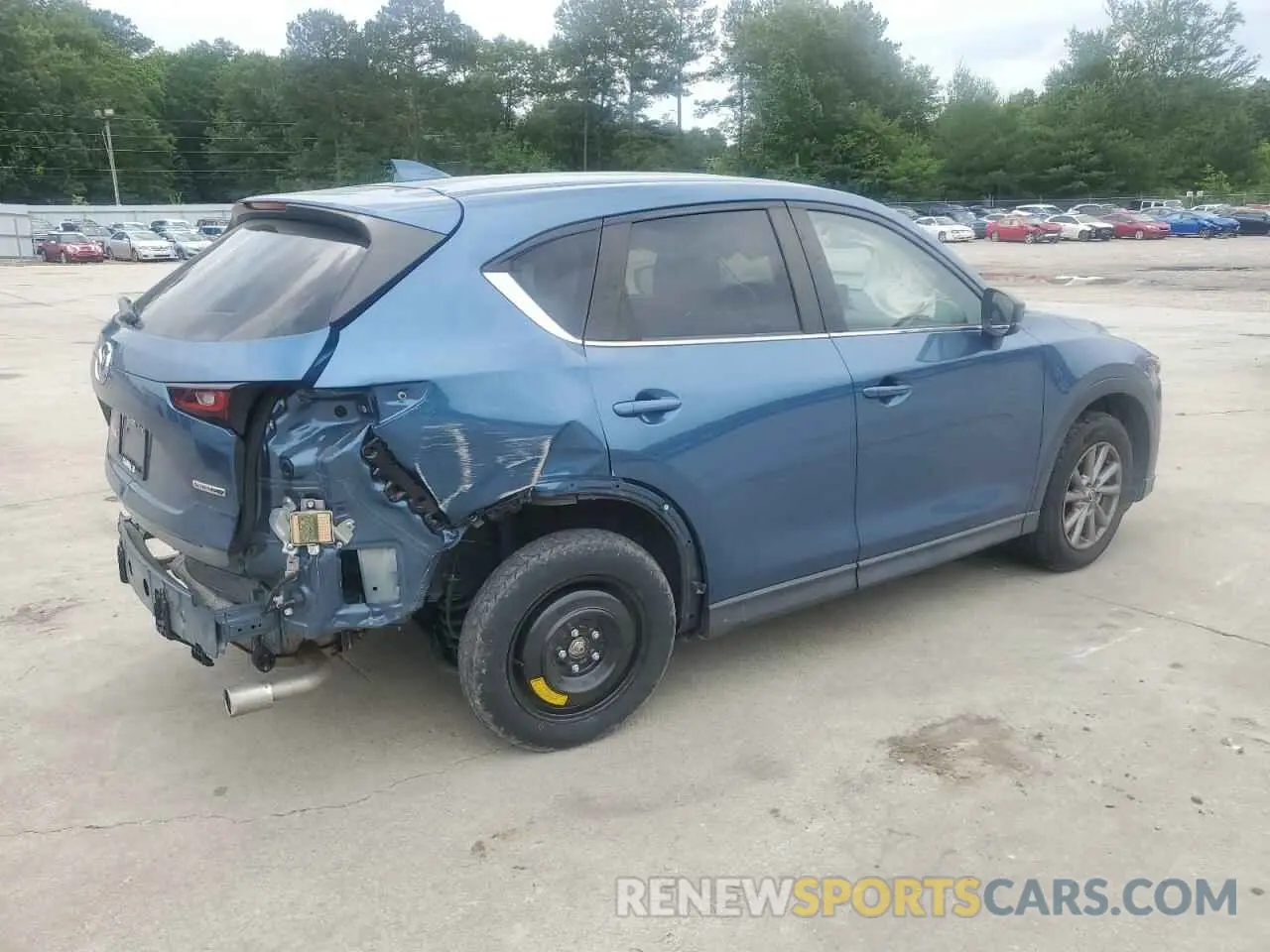 3 fotografías del automóvil dañado JM3KFBCM0N0567552 MAZDA CX-5 PREFE 2022