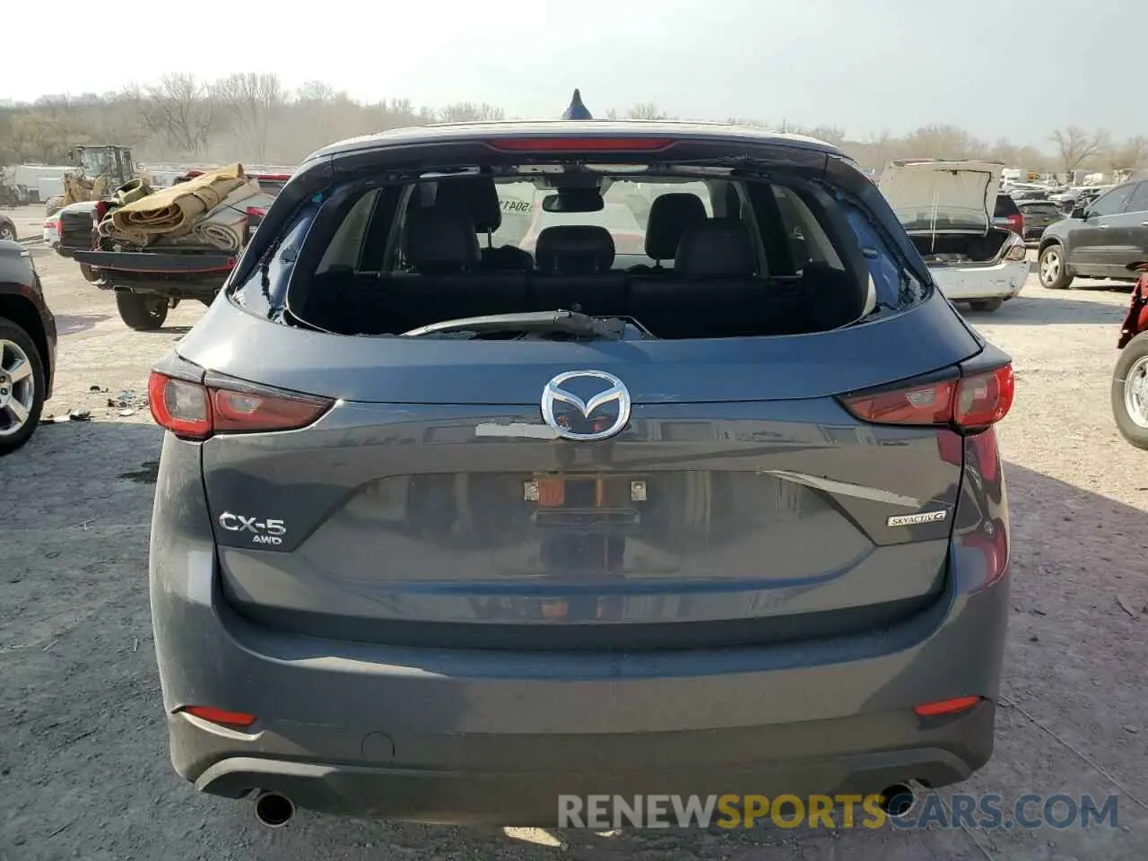 6 fotografías del automóvil dañado JM3KFBCM1N0532499 MAZDA CX-5 PREFE 2022