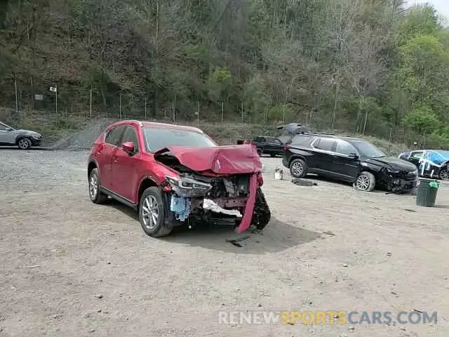 15 fotografías del automóvil dañado JM3KFBCM2N0648407 MAZDA CX-5 PREFE 2022
