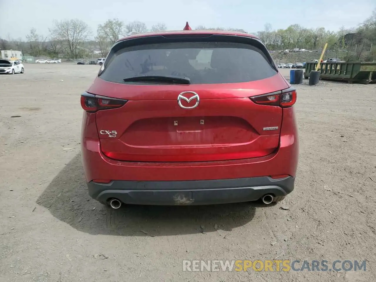 6 fotografías del automóvil dañado JM3KFBCM2N0648407 MAZDA CX-5 PREFE 2022