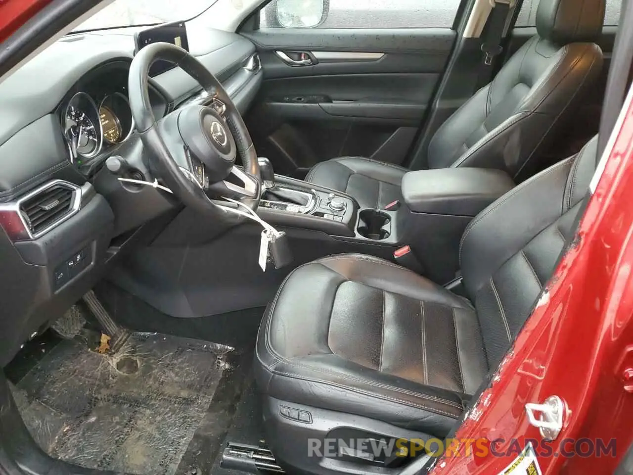 7 fotografías del automóvil dañado JM3KFBCM5N1576659 MAZDA CX-5 PREFE 2022