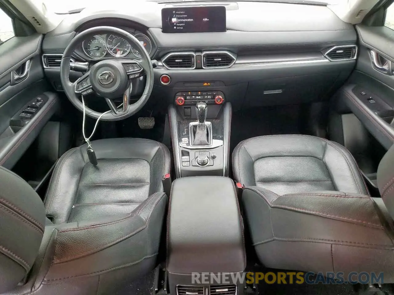 8 fotografías del automóvil dañado JM3KFBCM5N1578363 MAZDA CX-5 PREFE 2022