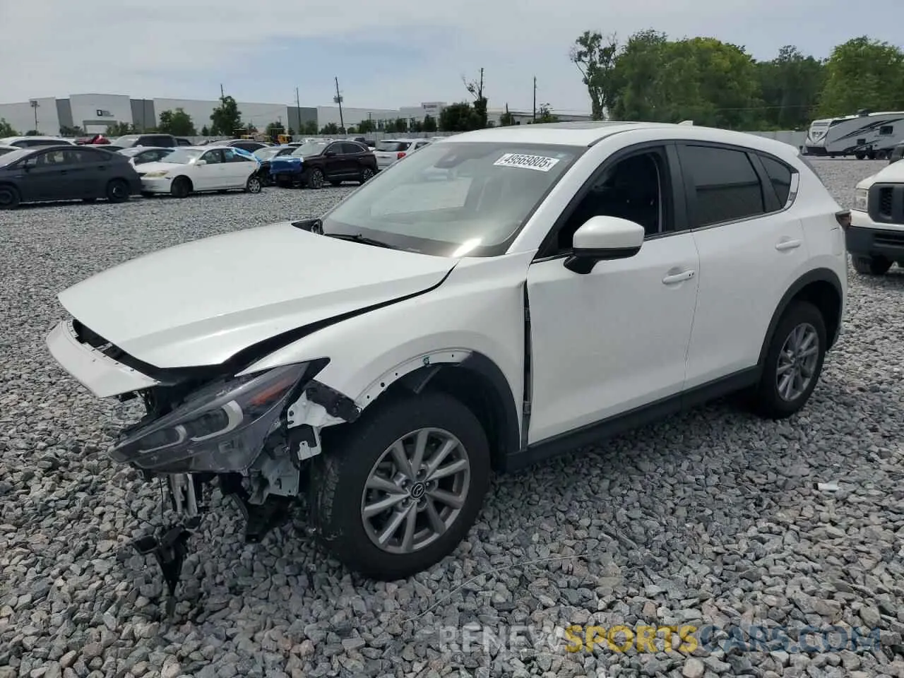 1 fotografías del automóvil dañado JM3KFBCM6N0583237 MAZDA CX-5 PREFE 2022
