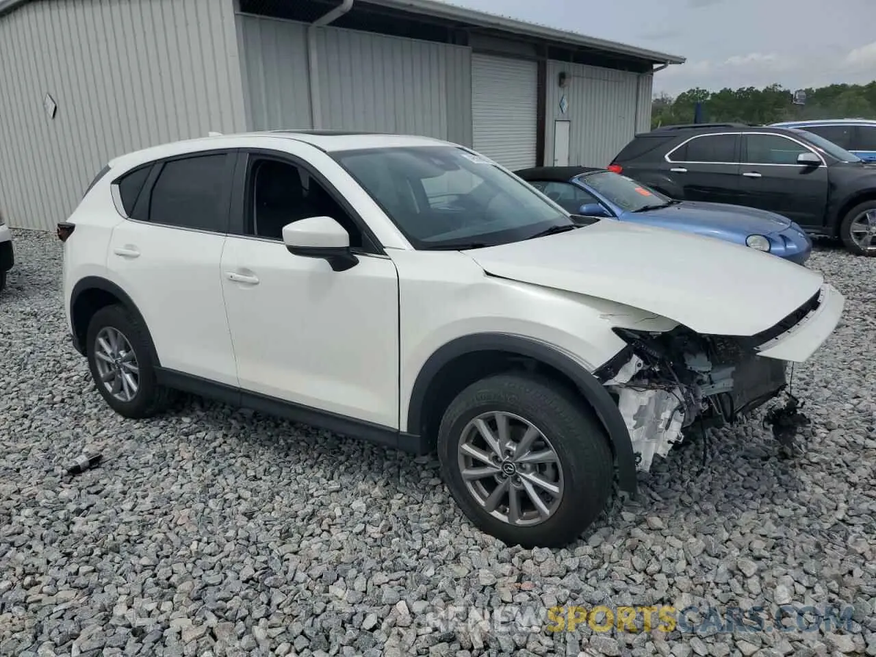 4 fotografías del automóvil dañado JM3KFBCM6N0583237 MAZDA CX-5 PREFE 2022
