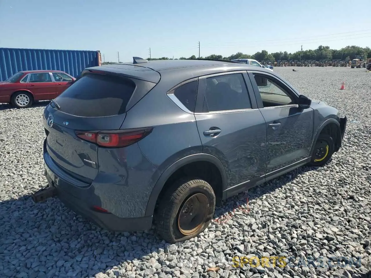 3 fotografías del automóvil dañado JM3KFBCM6N1574838 MAZDA CX-5 PREFE 2022