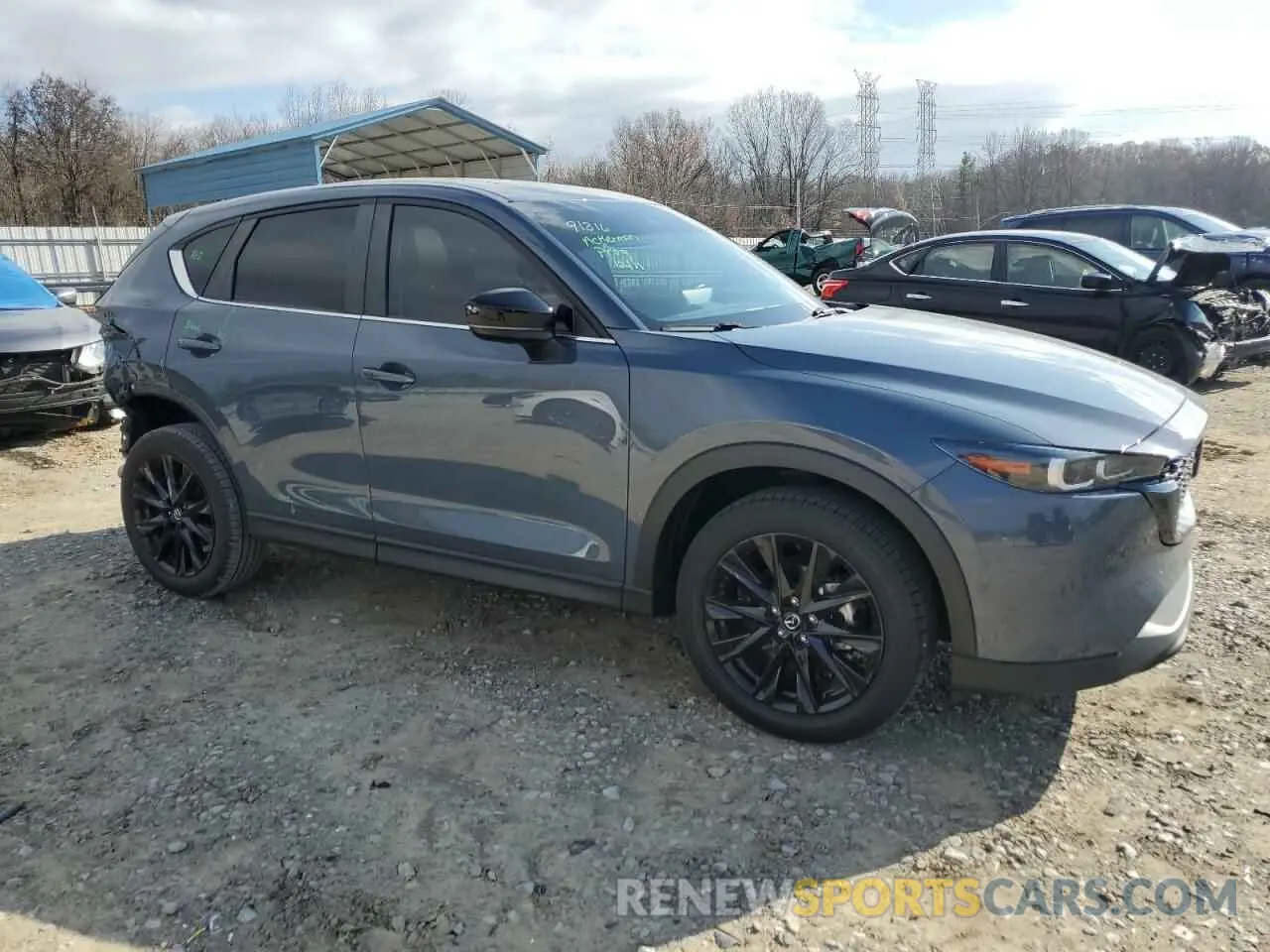 4 fotografías del automóvil dañado JM3KFBCM7N0537903 MAZDA CX-5 PREFE 2022