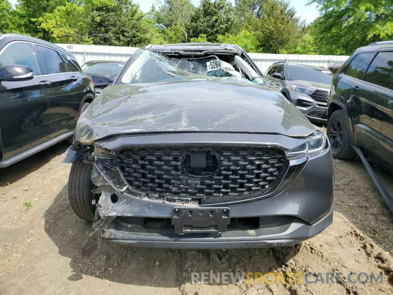 5 fotografías del automóvil dañado JM3KFBCM7N0567032 MAZDA CX-5 PREFE 2022