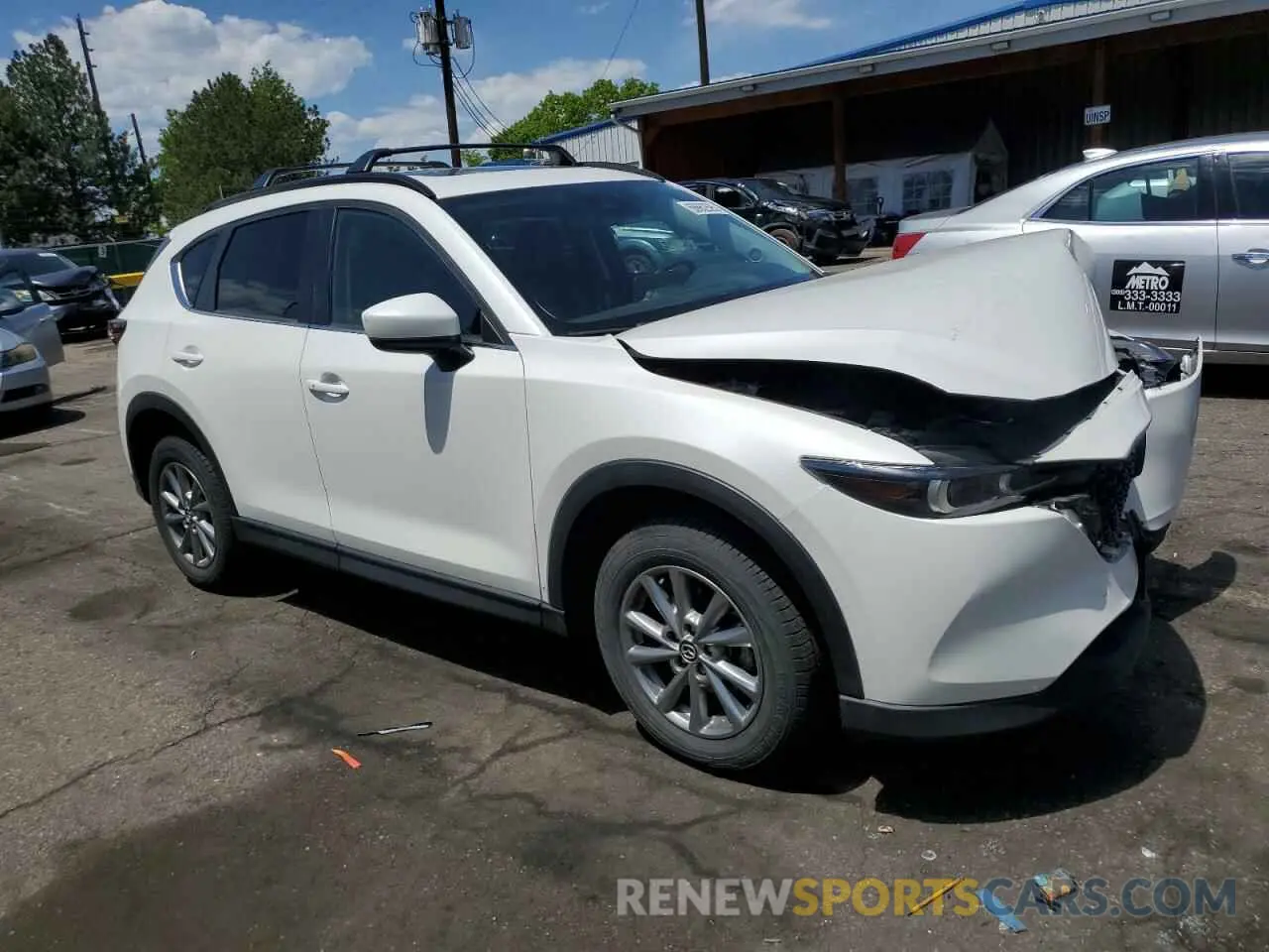 4 fotografías del automóvil dañado JM3KFBCM7N1593981 MAZDA CX-5 PREFE 2022