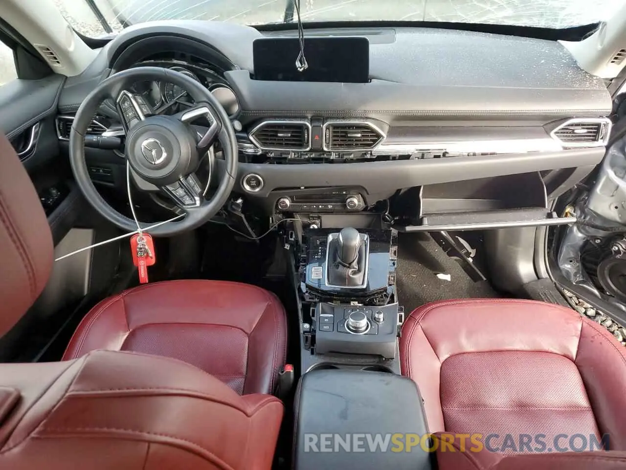 8 fotografías del automóvil dañado JM3KFBCM8N1550668 MAZDA CX-5 PREFE 2022