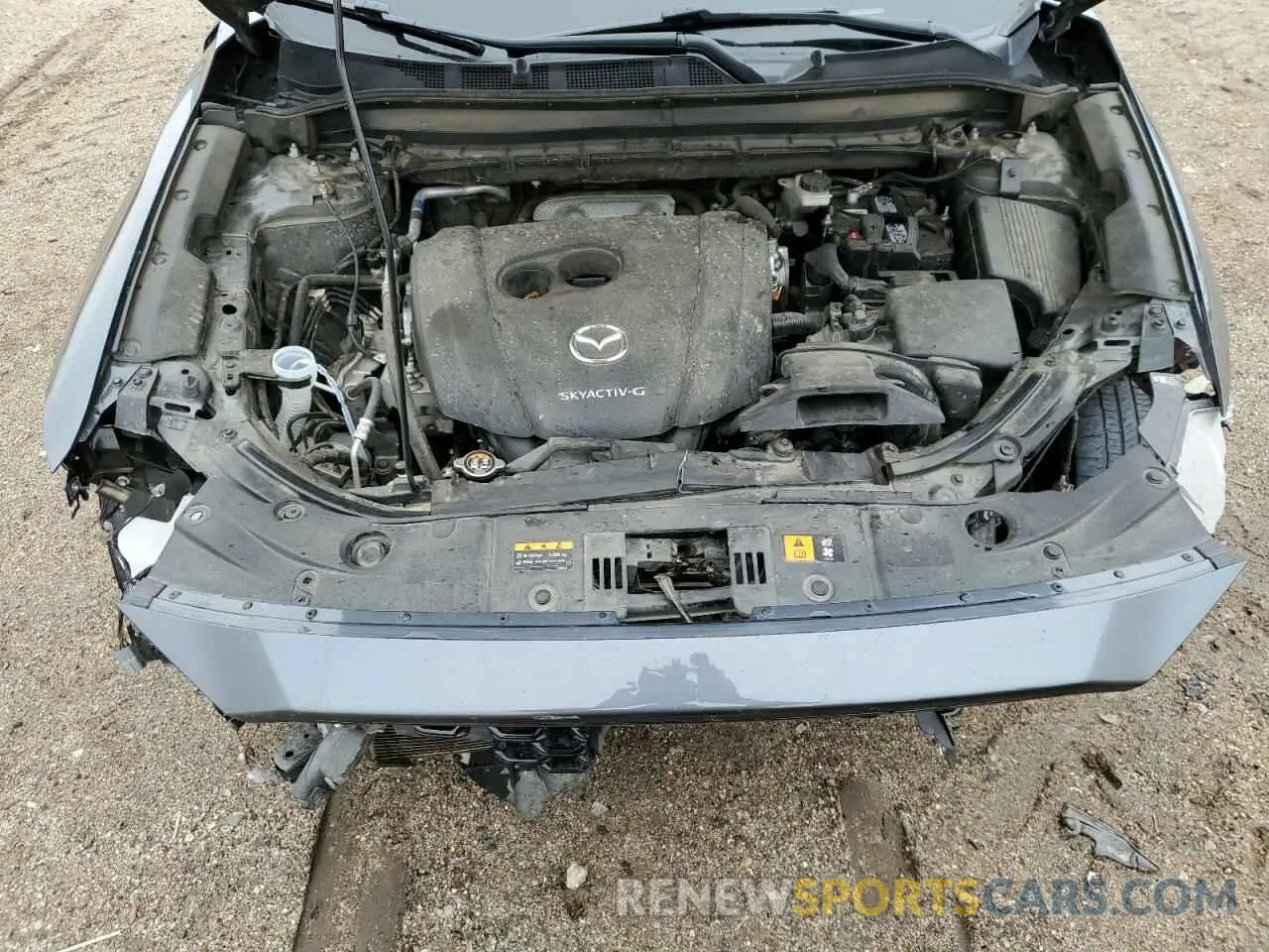 13 fotografías del automóvil dañado JM3KFBCM9N0550085 MAZDA CX-5 PREFE 2022