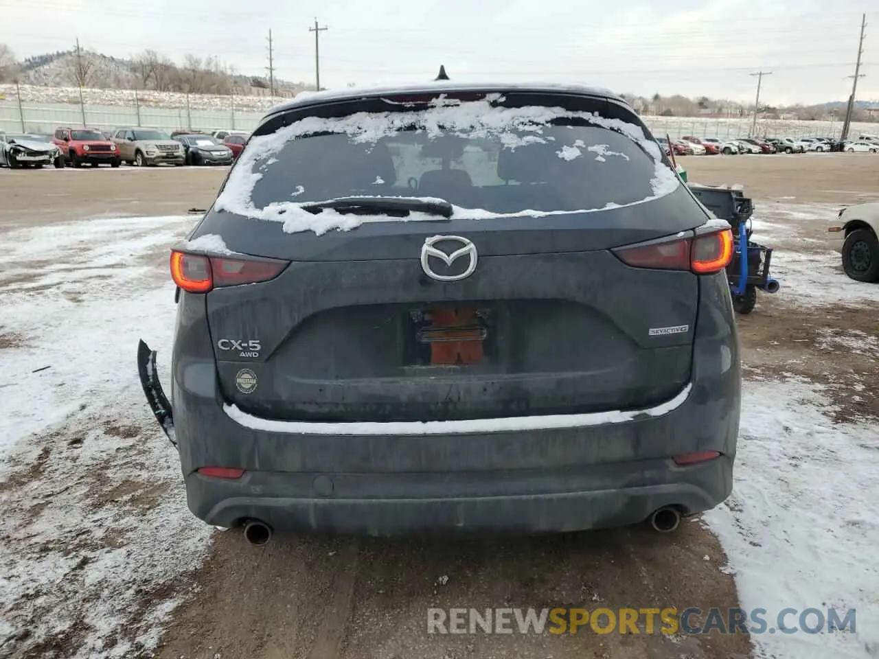 6 fotografías del automóvil dañado JM3KFBCM9N0588710 MAZDA CX-5 PREFE 2022