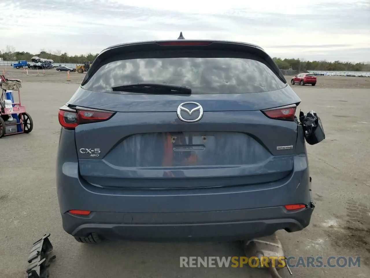 6 fotografías del automóvil dañado JM3KFBCM9N1547939 MAZDA CX-5 PREFE 2022