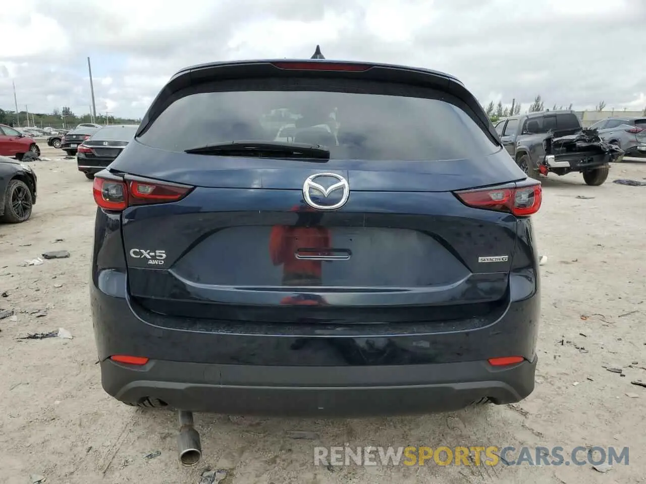6 fotografías del automóvil dañado JM3KFBCM9N1633901 MAZDA CX-5 PREFE 2022