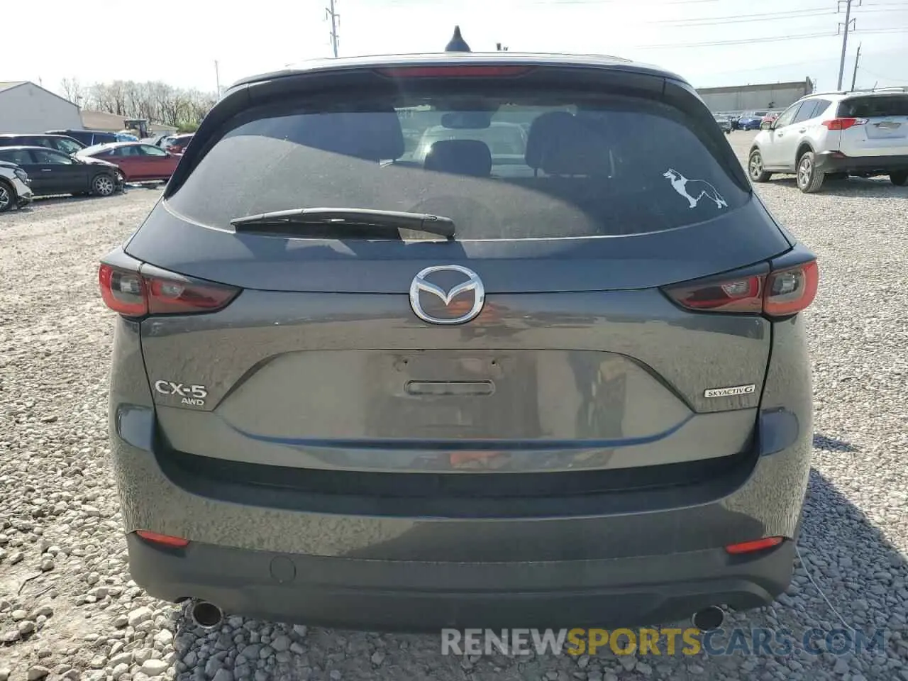 6 fotografías del automóvil dañado JM3KFBCMXN0624243 MAZDA CX-5 PREFE 2022