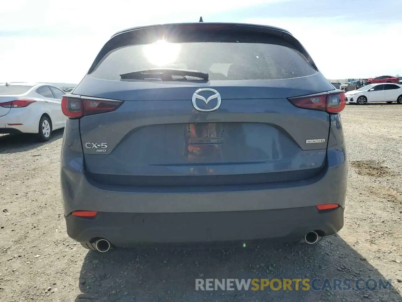 6 fotografías del automóvil dañado JM3KFBCM0P0256626 MAZDA CX-5 PREFE 2023