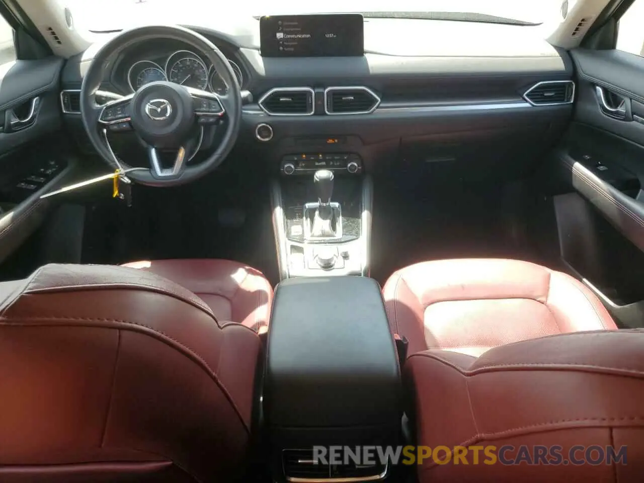 8 fotografías del automóvil dañado JM3KFBCM0P0256626 MAZDA CX-5 PREFE 2023