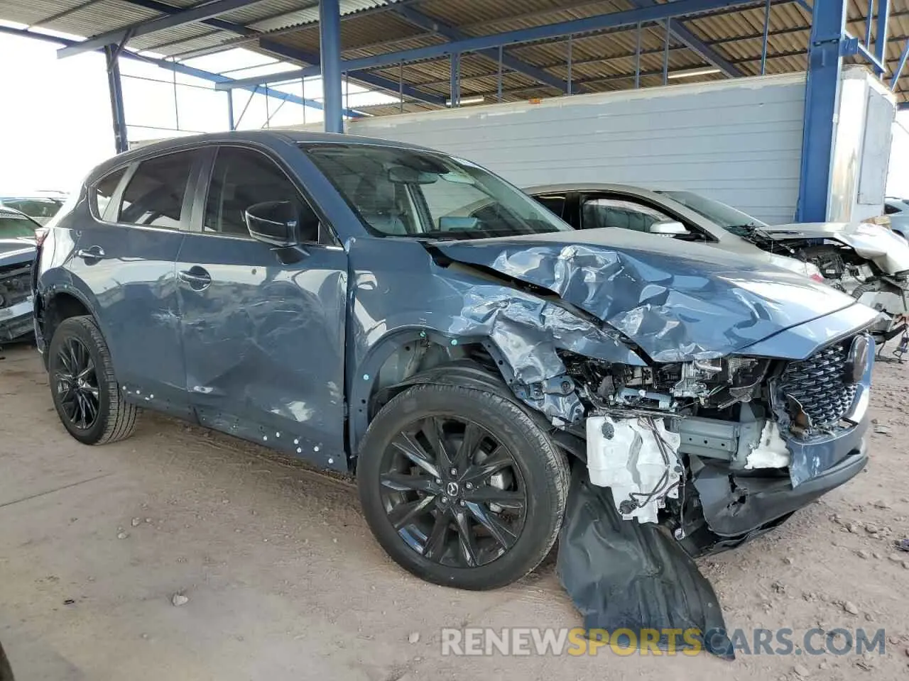4 fotografías del automóvil dañado JM3KFBCM1P0131151 MAZDA CX-5 PREFE 2023