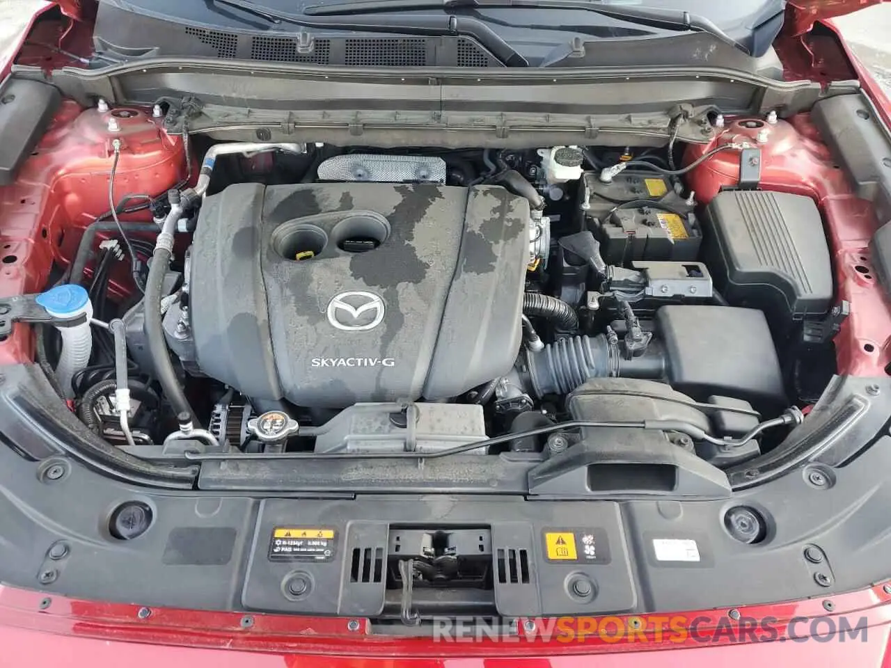 12 fotografías del automóvil dañado JM3KFBCM1P0139220 MAZDA CX-5 PREFE 2023