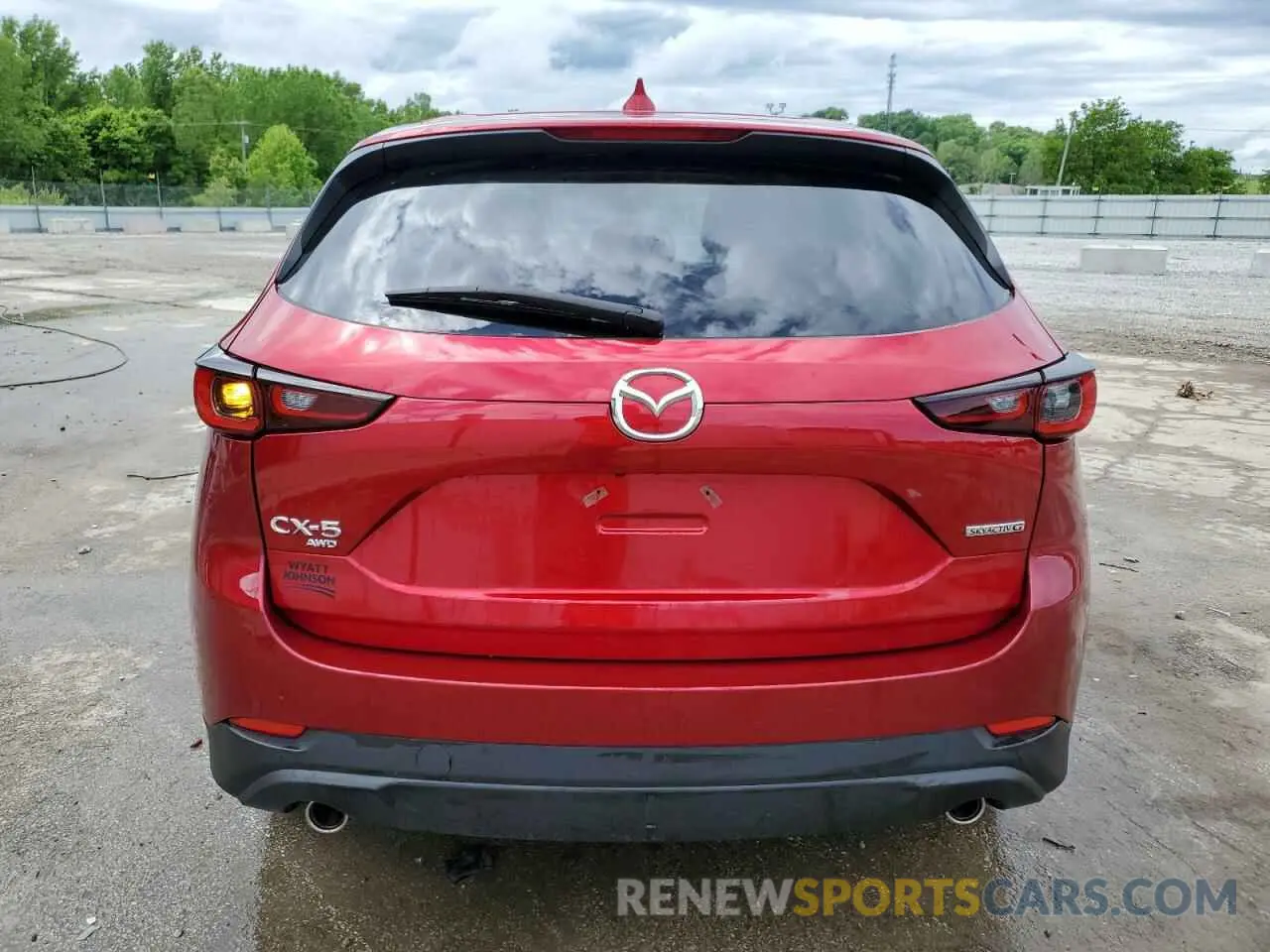 6 fotografías del automóvil dañado JM3KFBCM1P0139220 MAZDA CX-5 PREFE 2023