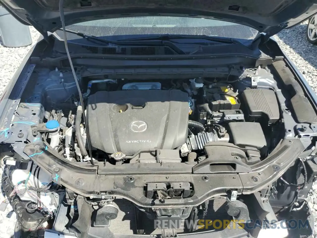 12 fotografías del automóvil dañado JM3KFBCM1P0145003 MAZDA CX-5 PREFE 2023