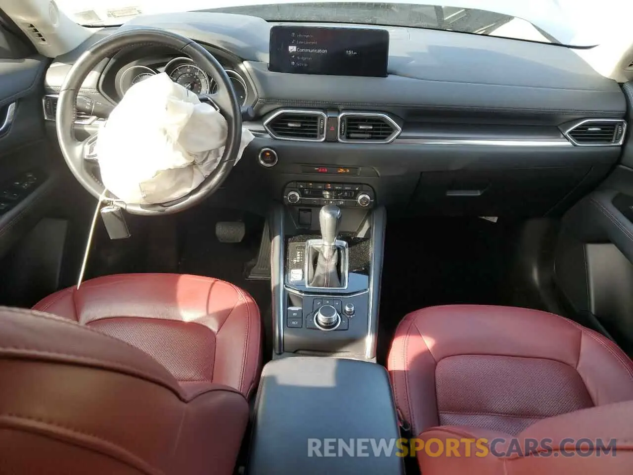 8 fotografías del automóvil dañado JM3KFBCM1P0162366 MAZDA CX-5 PREFE 2023
