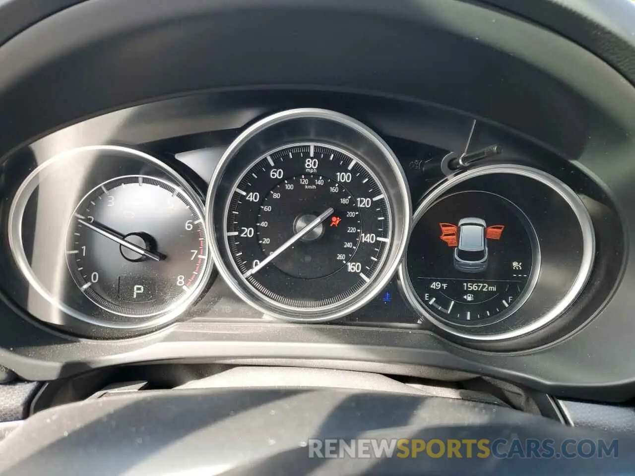 9 fotografías del automóvil dañado JM3KFBCM1P0162366 MAZDA CX-5 PREFE 2023