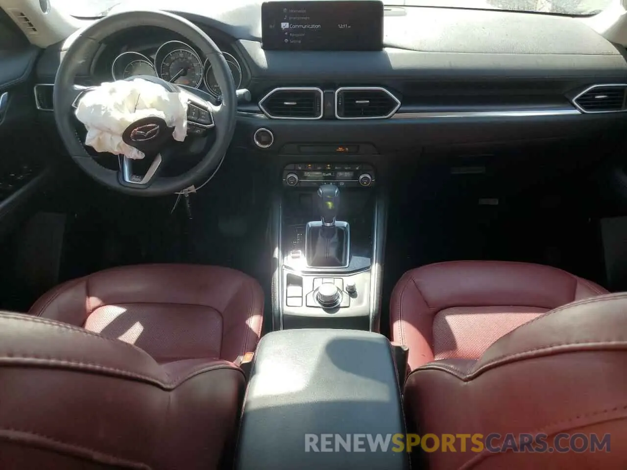 8 fotografías del automóvil dañado JM3KFBCM1P0176901 MAZDA CX-5 PREFE 2023