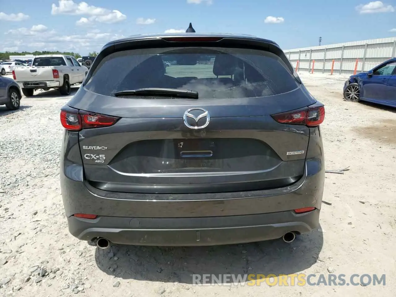 6 fotografías del automóvil dañado JM3KFBCM1P0193102 MAZDA CX-5 PREFE 2023