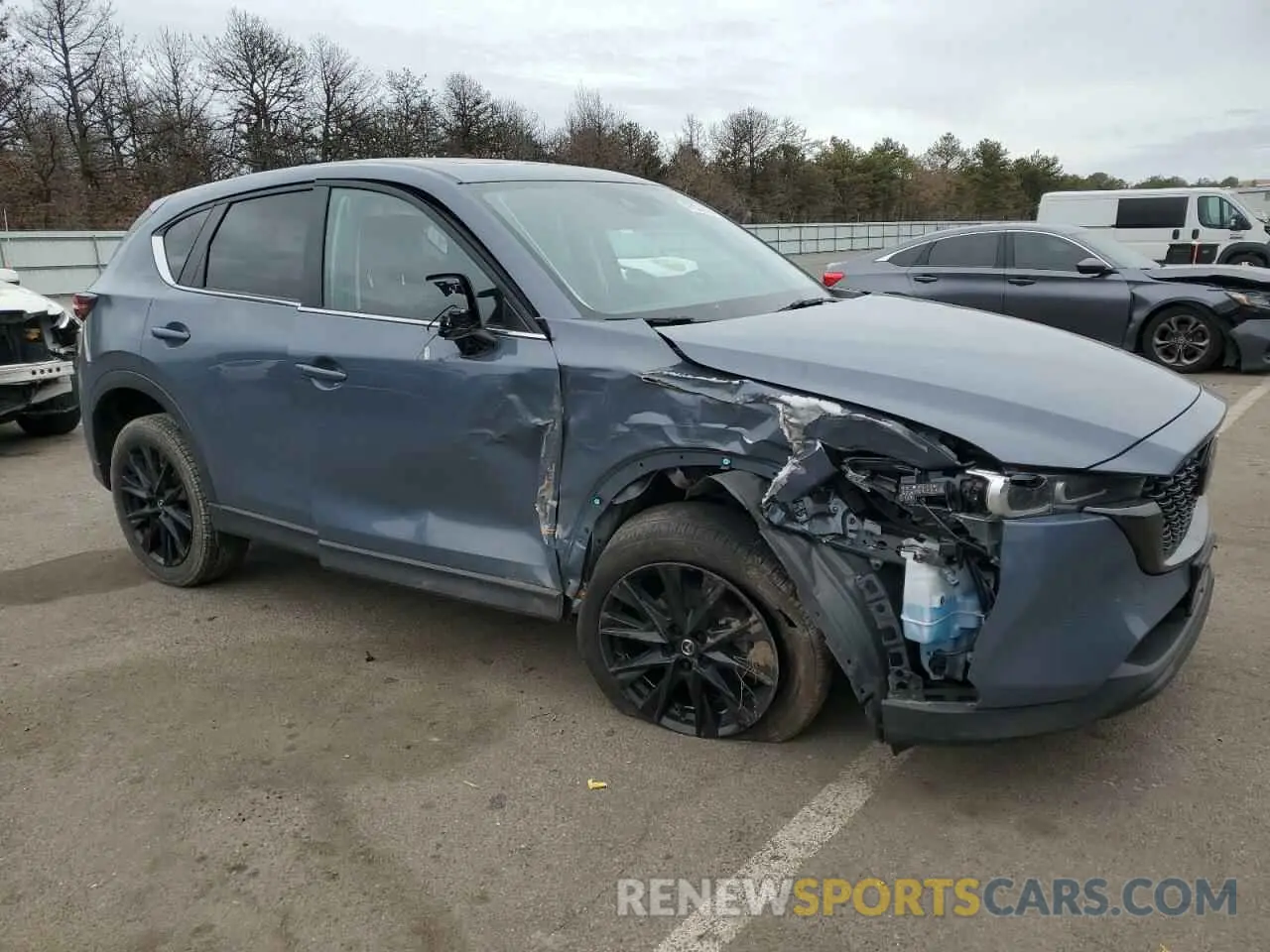 4 fotografías del automóvil dañado JM3KFBCM1P0211663 MAZDA CX-5 PREFE 2023