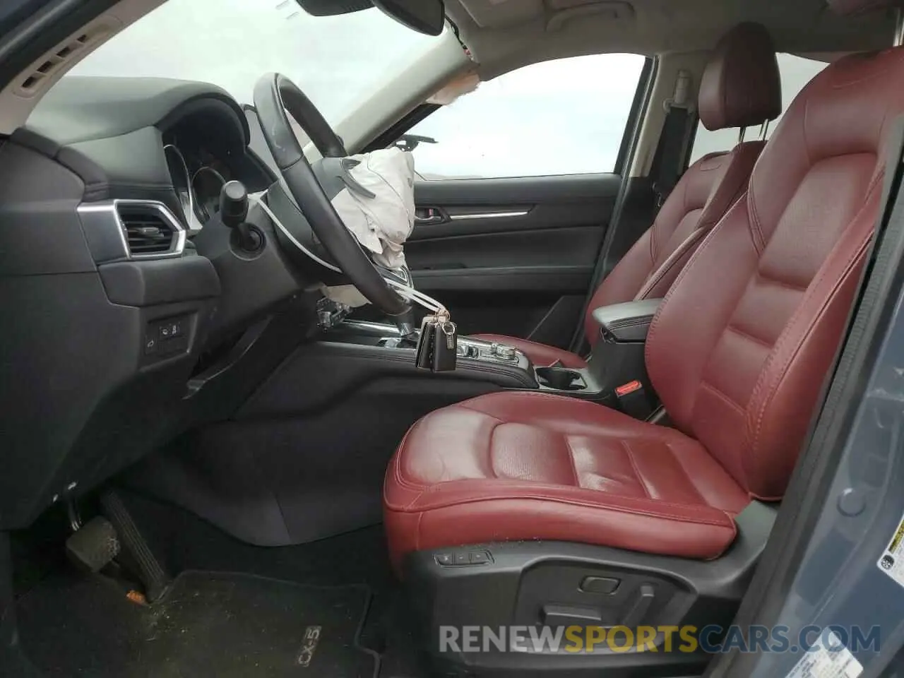 7 fotografías del automóvil dañado JM3KFBCM1P0211663 MAZDA CX-5 PREFE 2023