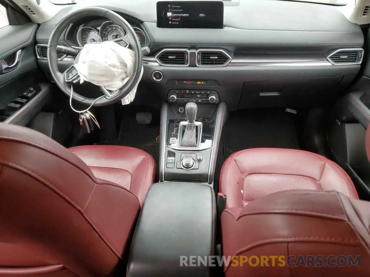 8 fotografías del automóvil dañado JM3KFBCM1P0211663 MAZDA CX-5 PREFE 2023