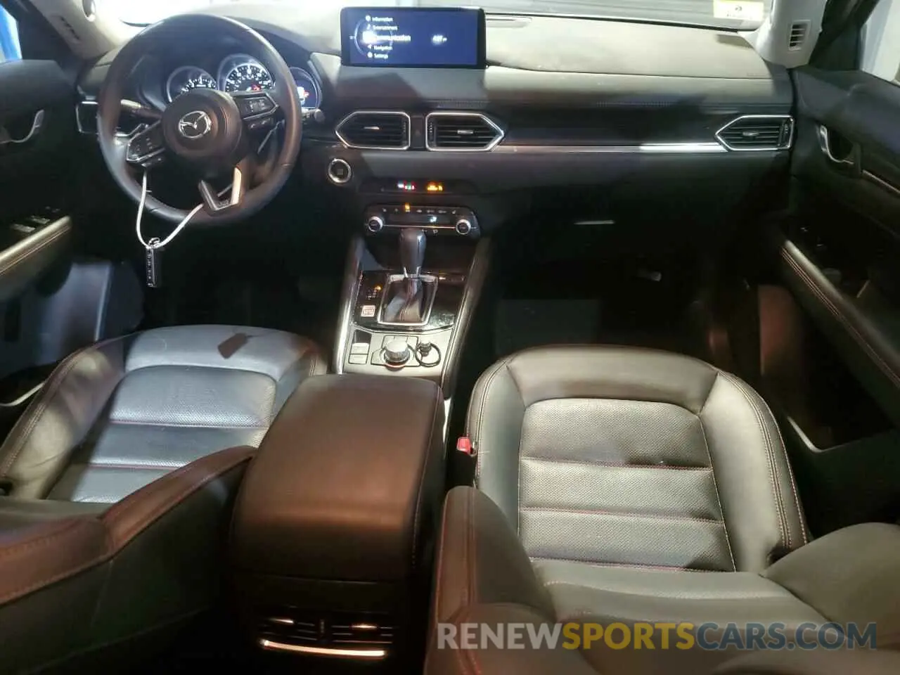 8 fotografías del automóvil dañado JM3KFBCM2P0245420 MAZDA CX-5 PREFE 2023