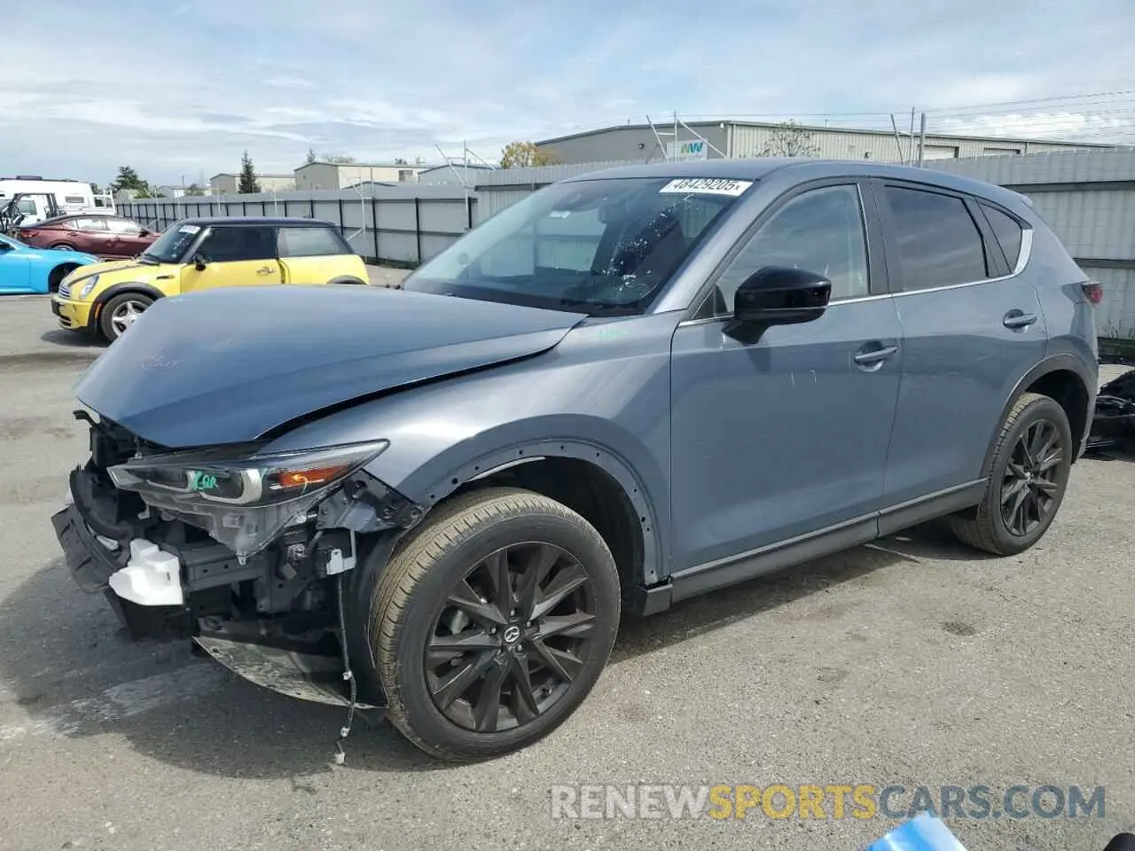 1 fotografías del automóvil dañado JM3KFBCM2P0292141 MAZDA CX-5 PREFE 2023