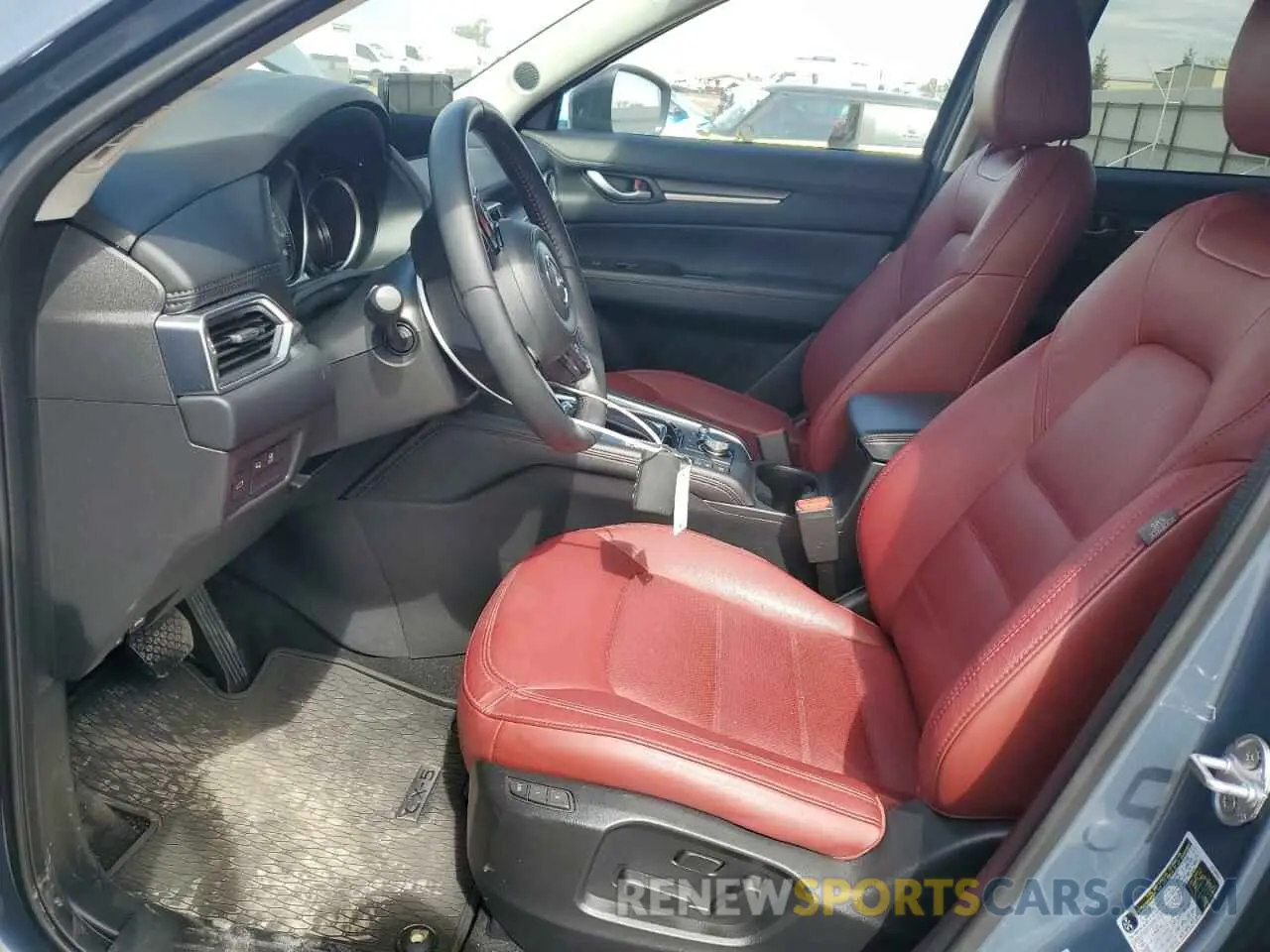 7 fotografías del automóvil dañado JM3KFBCM2P0292141 MAZDA CX-5 PREFE 2023