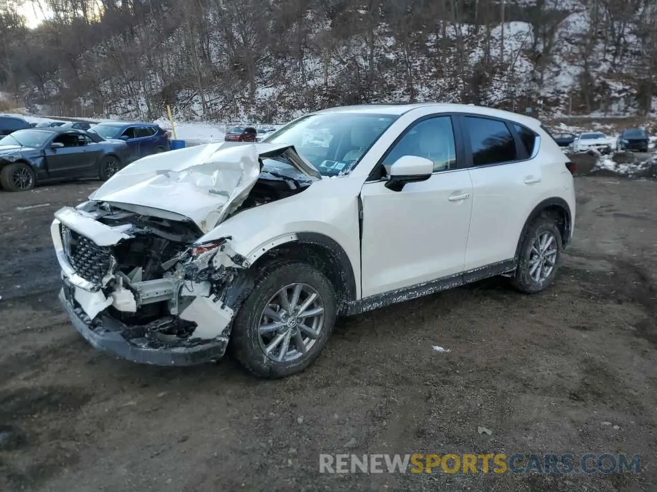 1 fotografías del automóvil dañado JM3KFBCM4P0210734 MAZDA CX-5 PREFE 2023