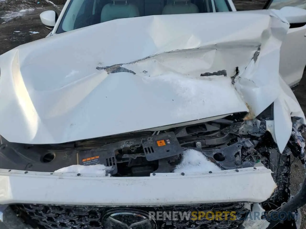 12 fotografías del automóvil dañado JM3KFBCM4P0210734 MAZDA CX-5 PREFE 2023