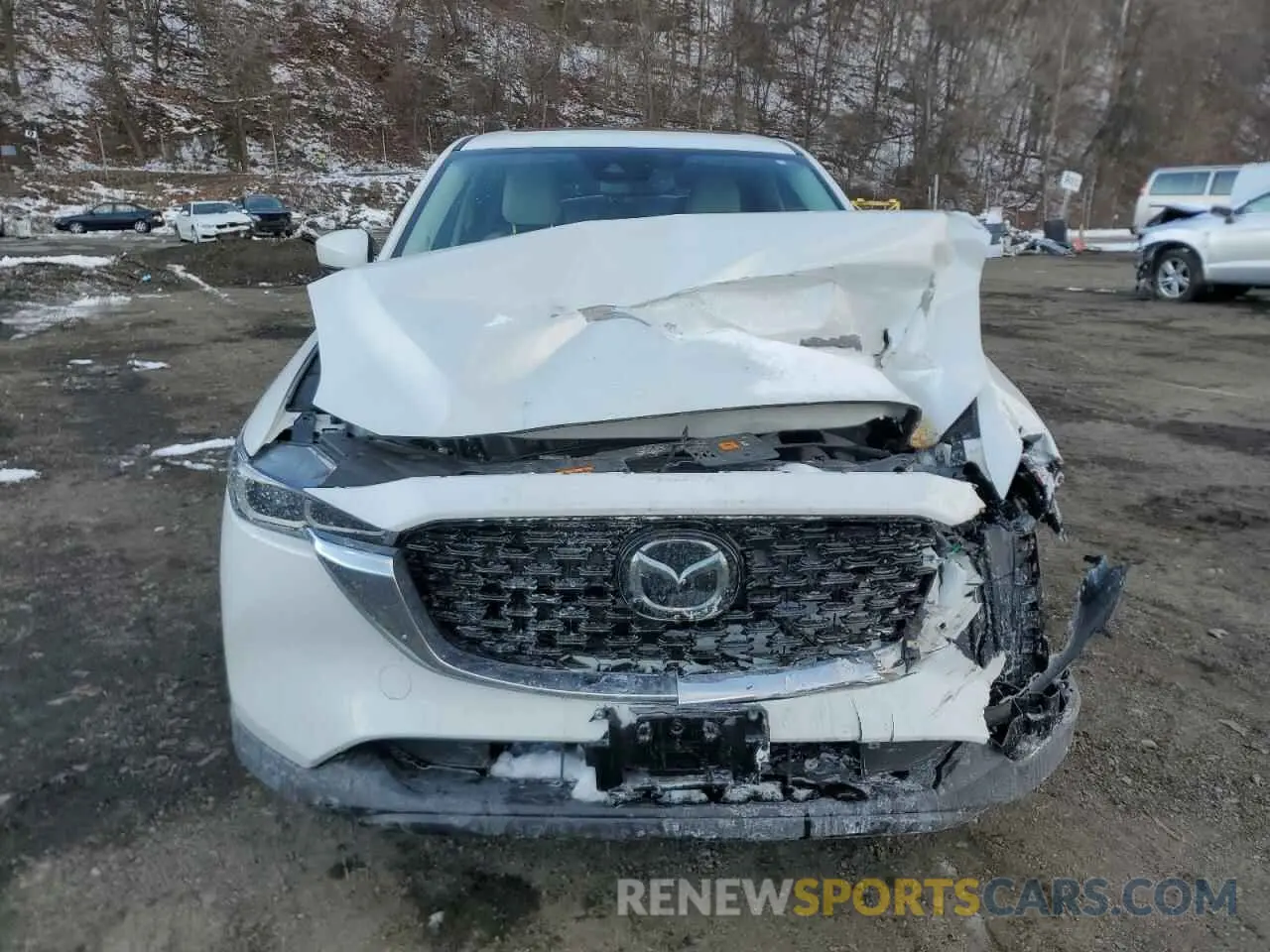 5 fotografías del automóvil dañado JM3KFBCM4P0210734 MAZDA CX-5 PREFE 2023