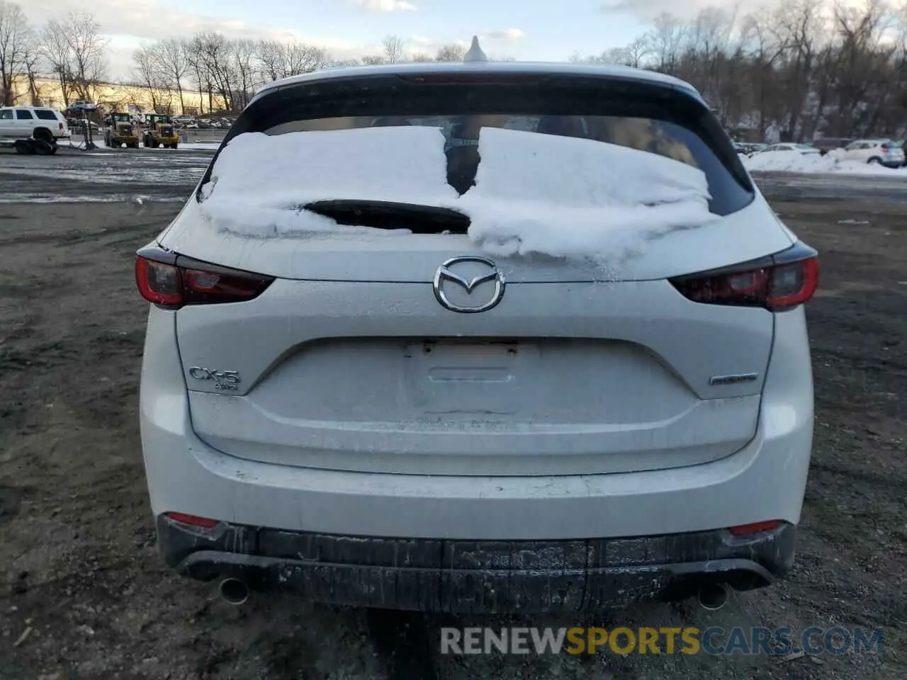 6 fotografías del automóvil dañado JM3KFBCM4P0210734 MAZDA CX-5 PREFE 2023