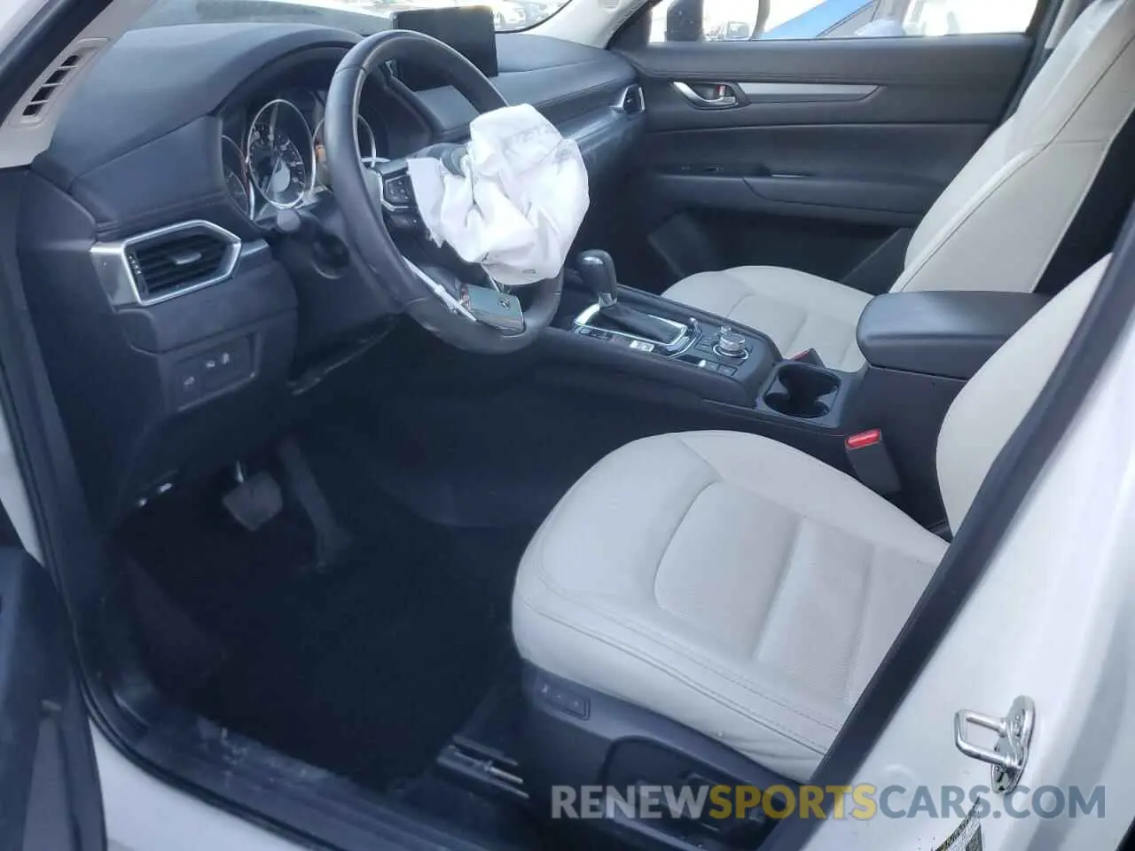 7 fotografías del automóvil dañado JM3KFBCM4P0210734 MAZDA CX-5 PREFE 2023