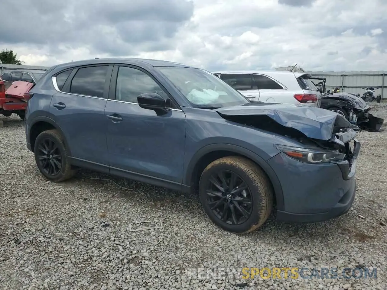 4 fotografías del automóvil dañado JM3KFBCM4P0215089 MAZDA CX-5 PREFE 2023